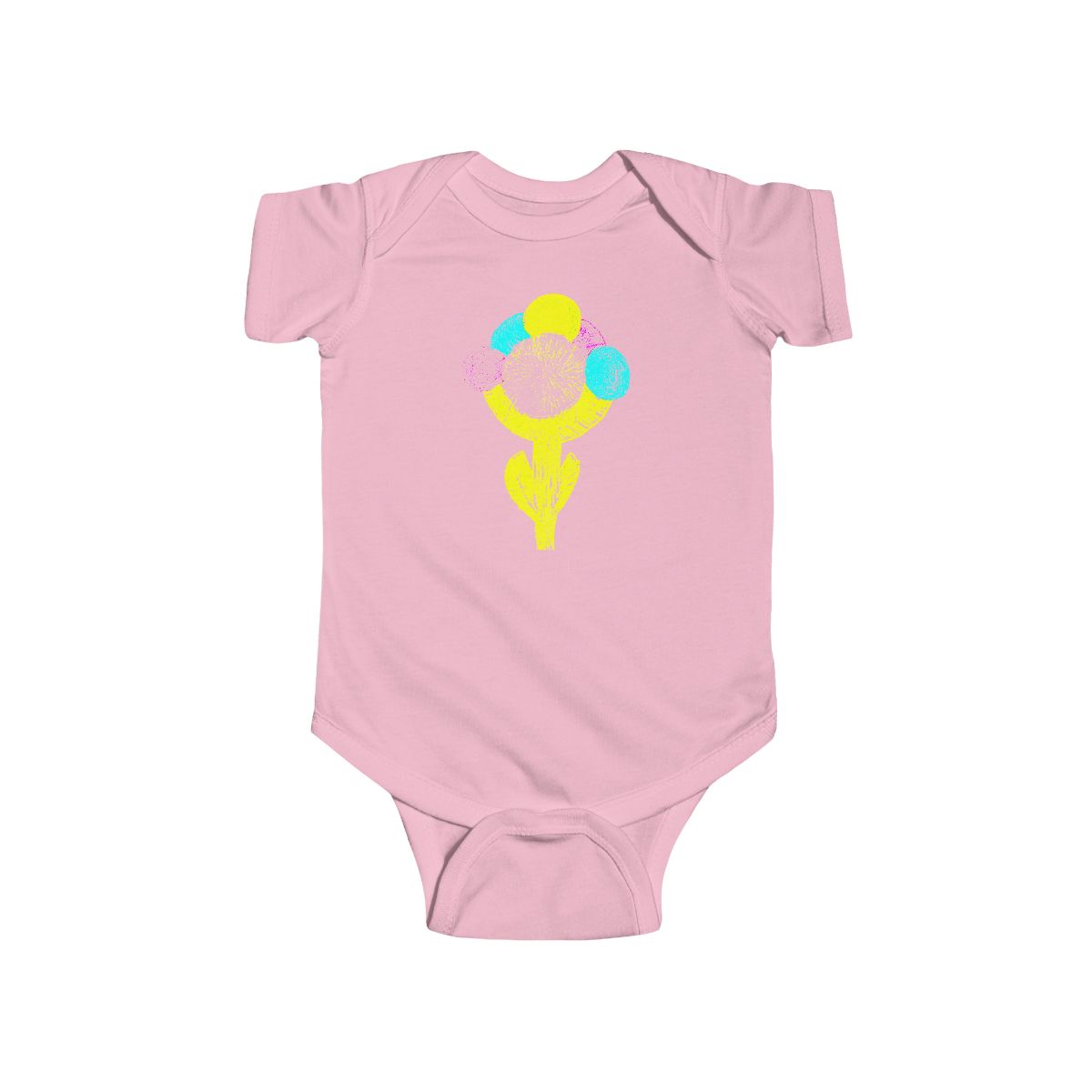 front view - Infant Fine Jersey Bodysuit (XPM2-48)