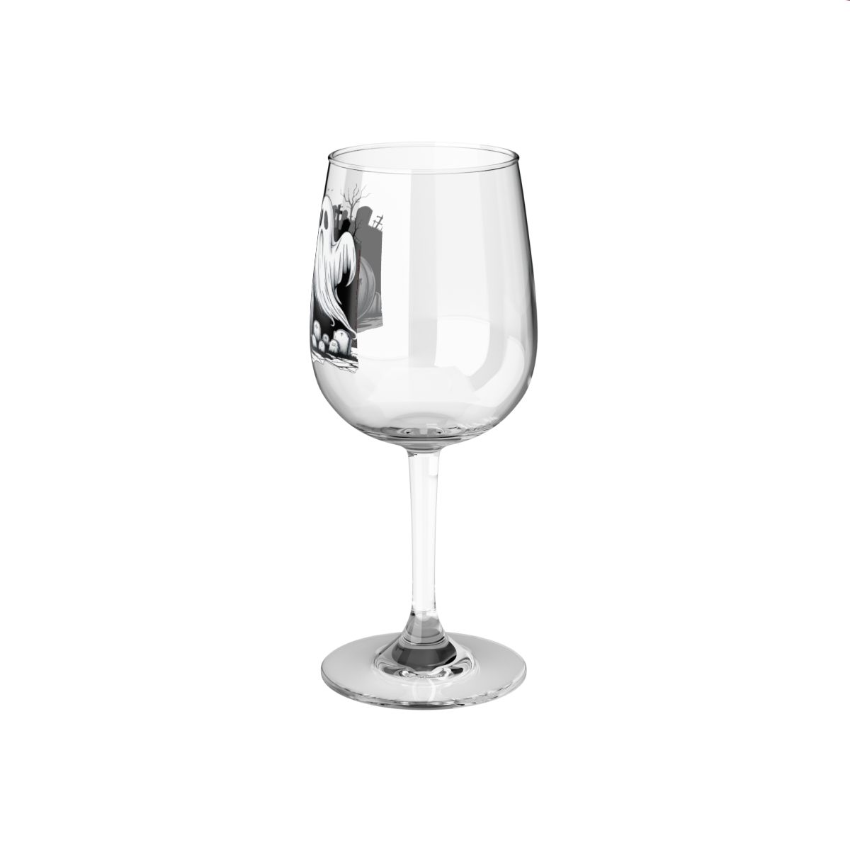 other view - Halloween Wine Glass, 12oz