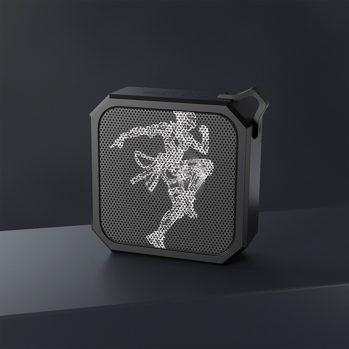 front view - Cyber Punk Blackwater Outdoor Bluetooth Speaker