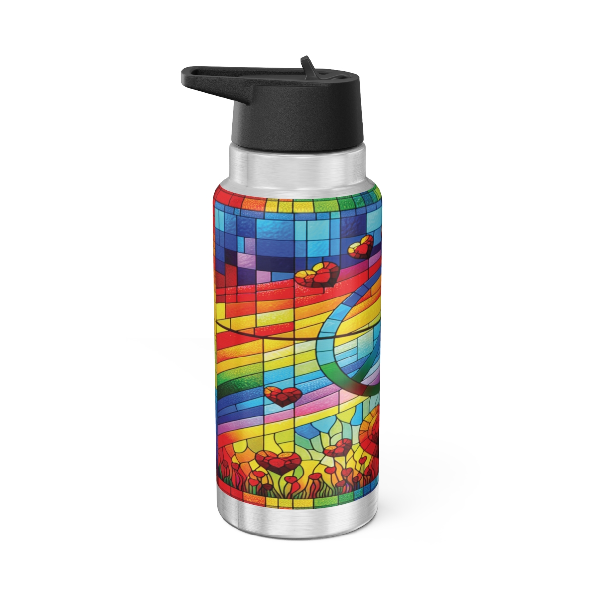 other view - Peace and Love Gator Tumbler, 32oz