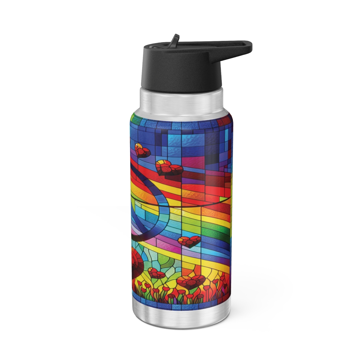 other view - Peace and Love Gator Tumbler, 32oz