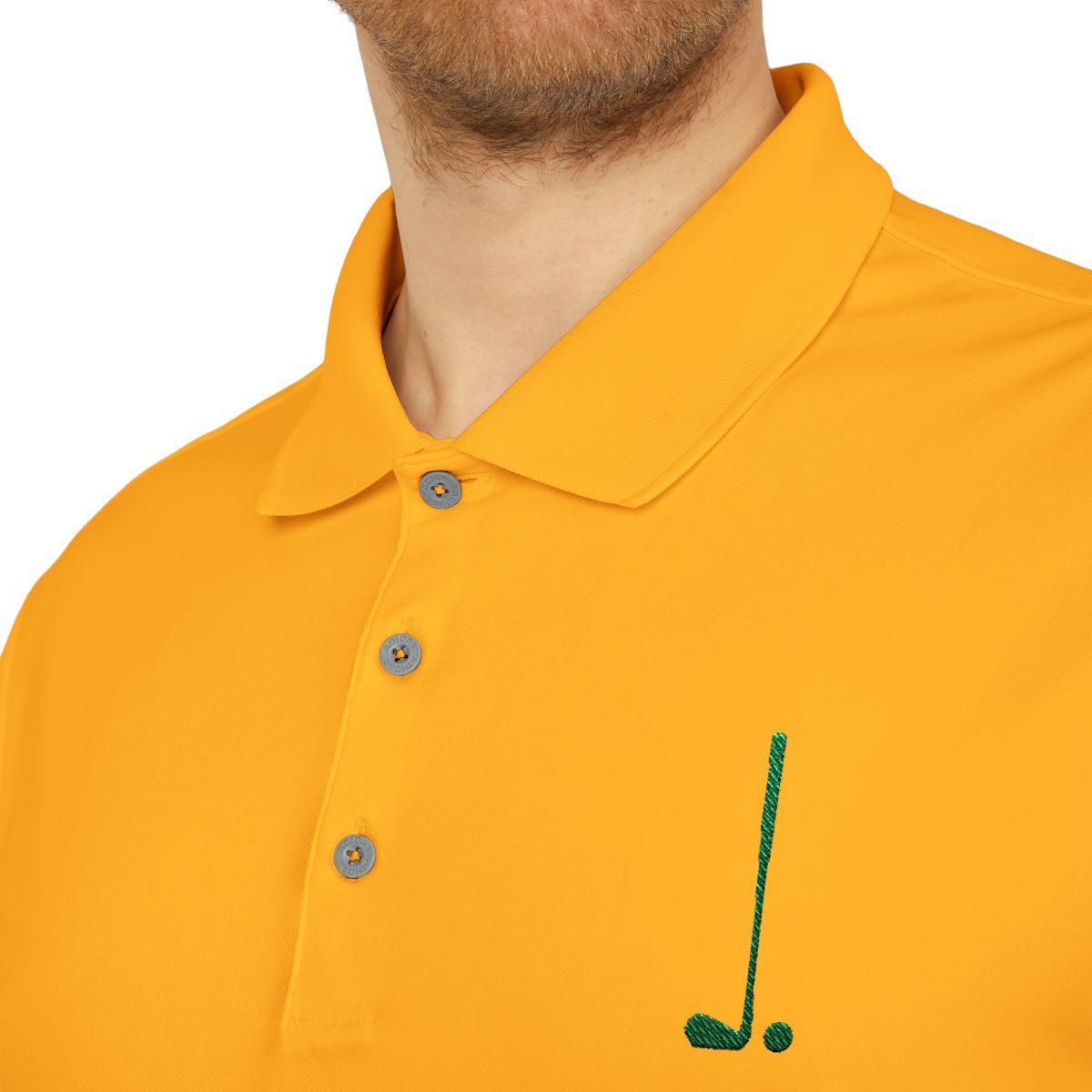 other view - Golf Club and Ball Unisex Performance Polo