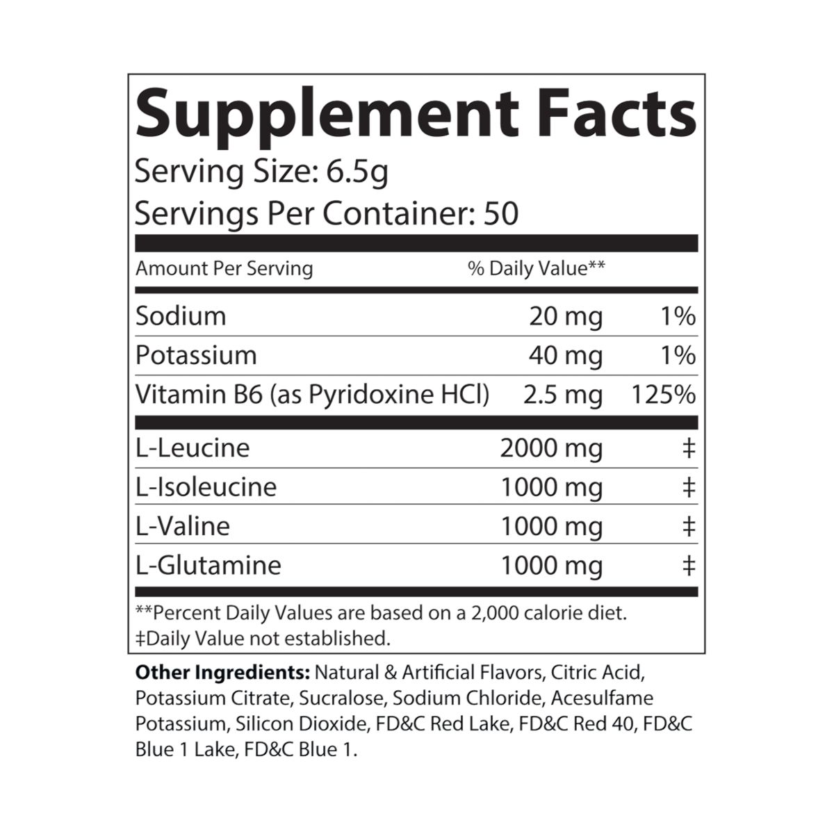 other view - Lauren Anne BCAA Supplement, Grape (325g, 11.46oz, 50 servings)