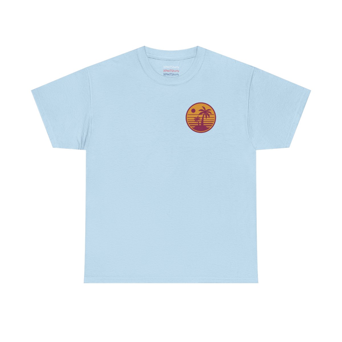 front view - Retro Unisex Heavy Cotton Tee