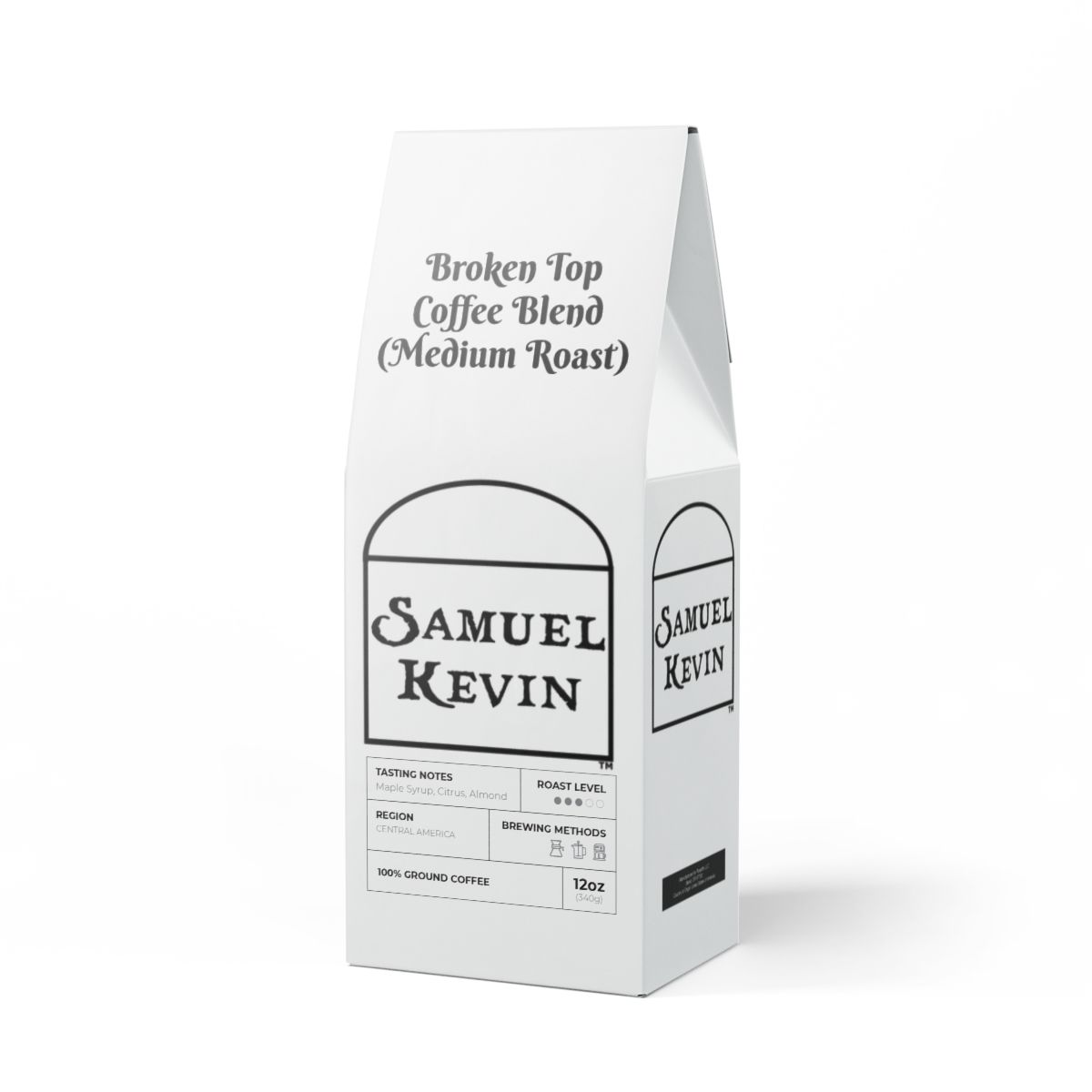 other view - Samuel Kevin Broken Top Coffee Blend (Medium Roast)